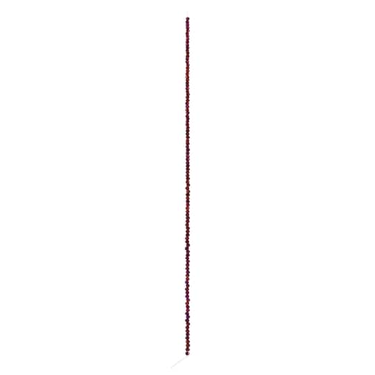 12 Pack: Purple Faceted Glass Round Beads, 2mm by Bead Landing™